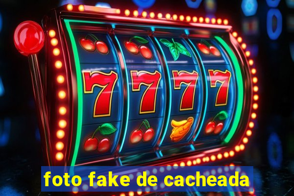 foto fake de cacheada